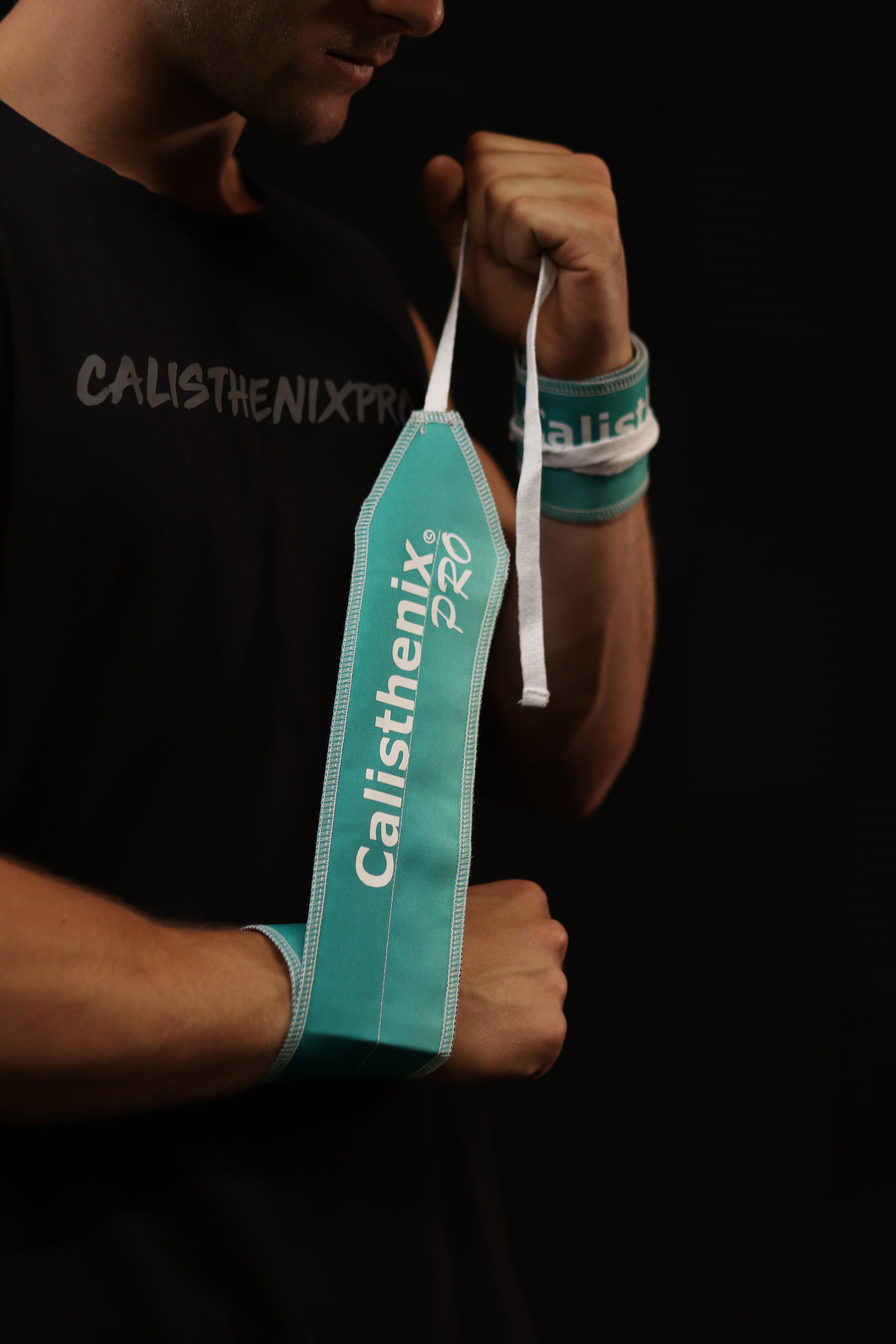 Wrist Wraps - Green Emerald (Pastel Edition)