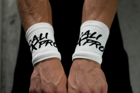 Calisthenix Pro Wrist Bands - White