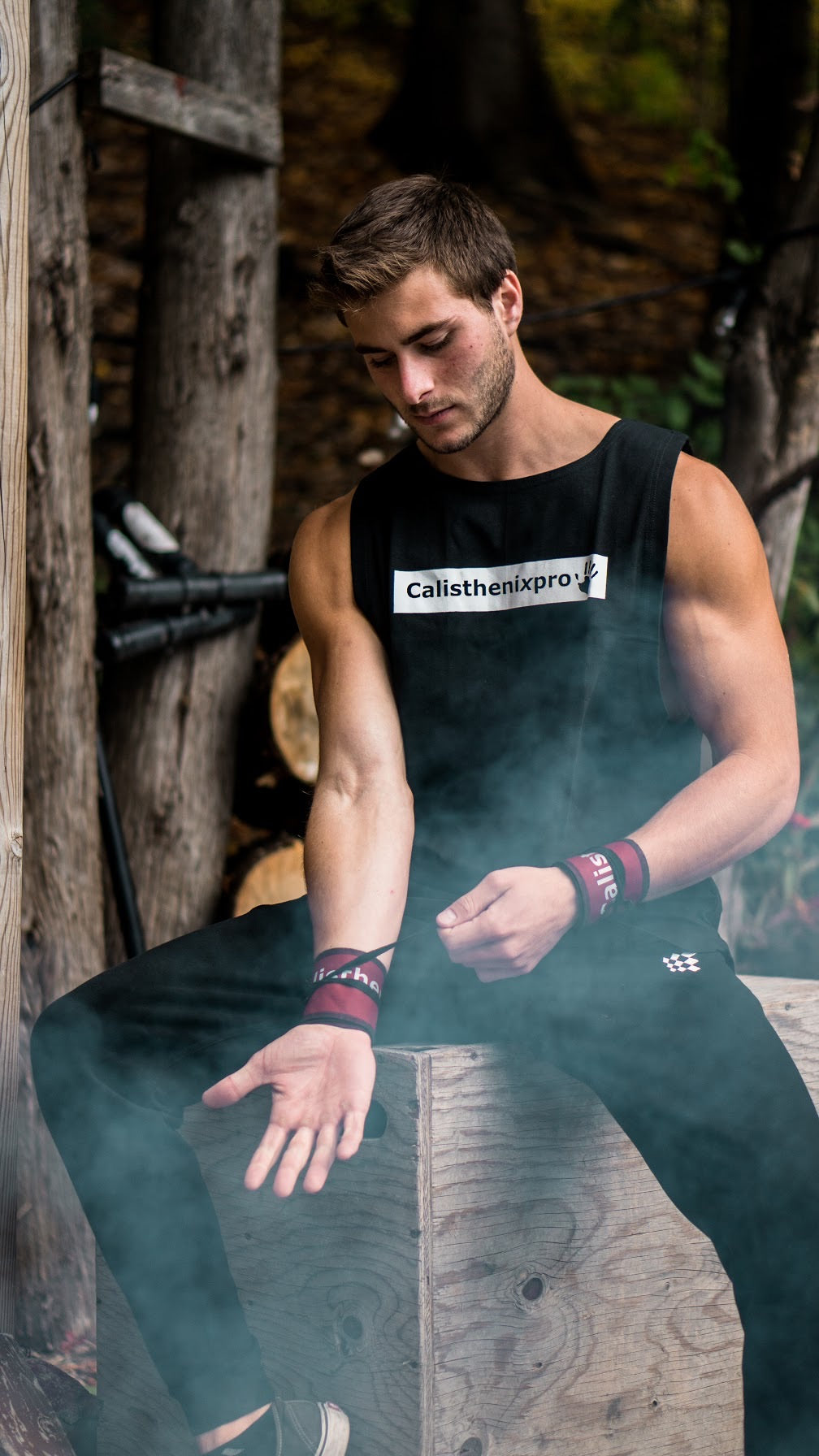 Reflective Wrist Wraps - Red Burgundy (Classic Edition 2.0)