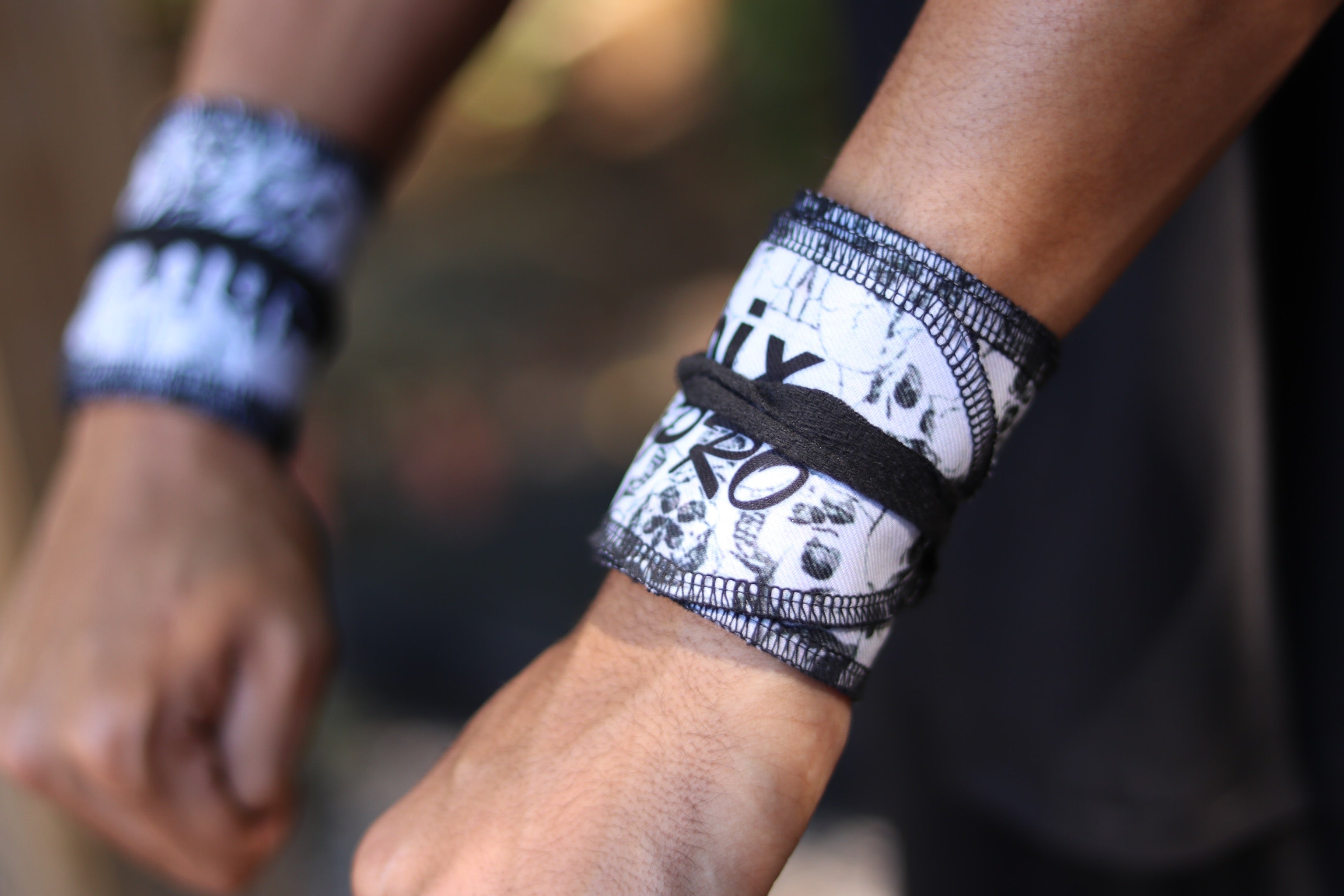 Wrist Wraps - Skulls Graphics (Special Edition)