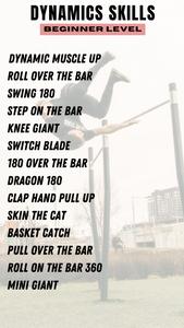 Ranking Calisthenics Skills List : Beginner