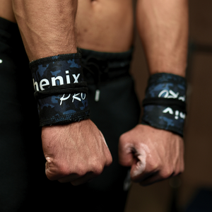 Wrist Wraps - Navy Blue Digital ( Camo Edition)