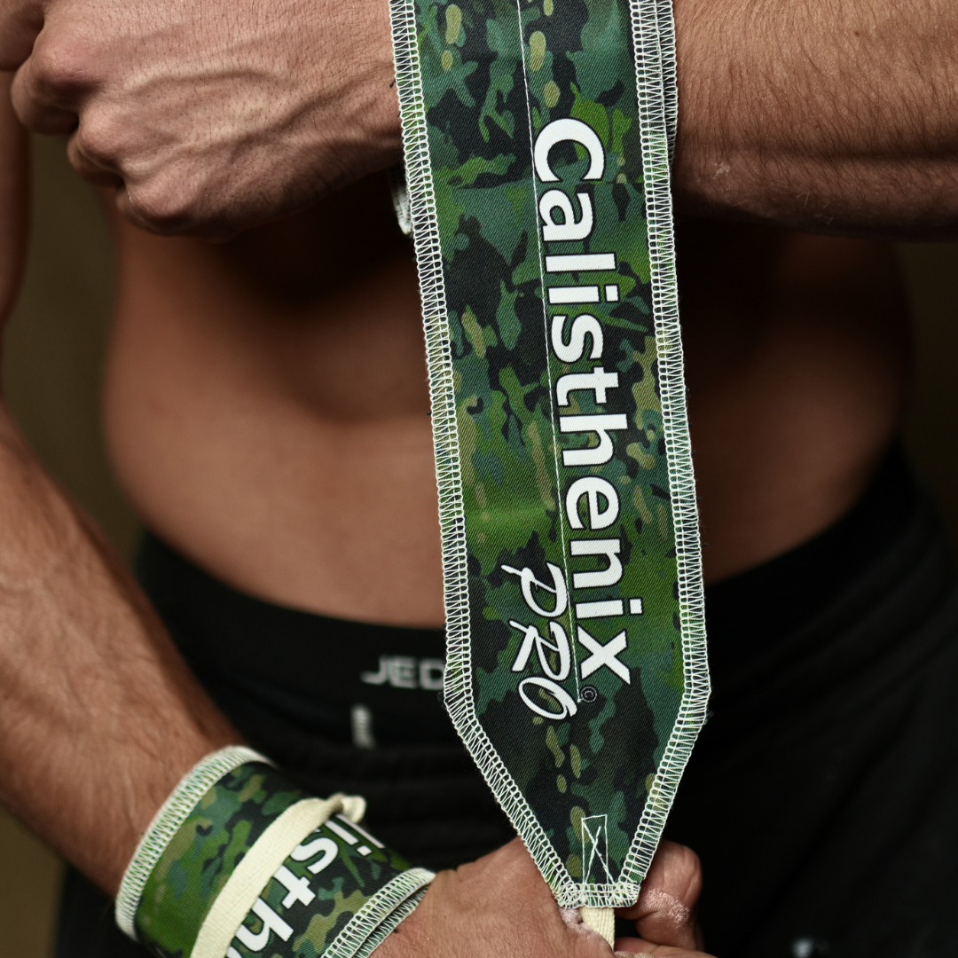 Wrist Wraps - Green Woodland ( Camo Edition)