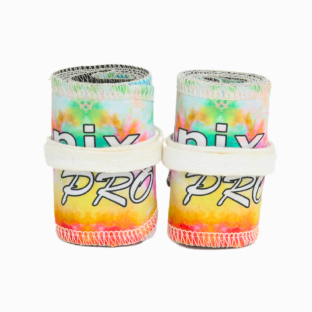 Wrist Wraps - Rainbow Cotton Candy (Tie Dye Edition)
