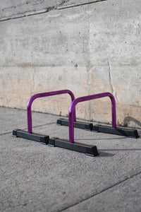 Purple Chrome Parallettes (Lightweight Edition)