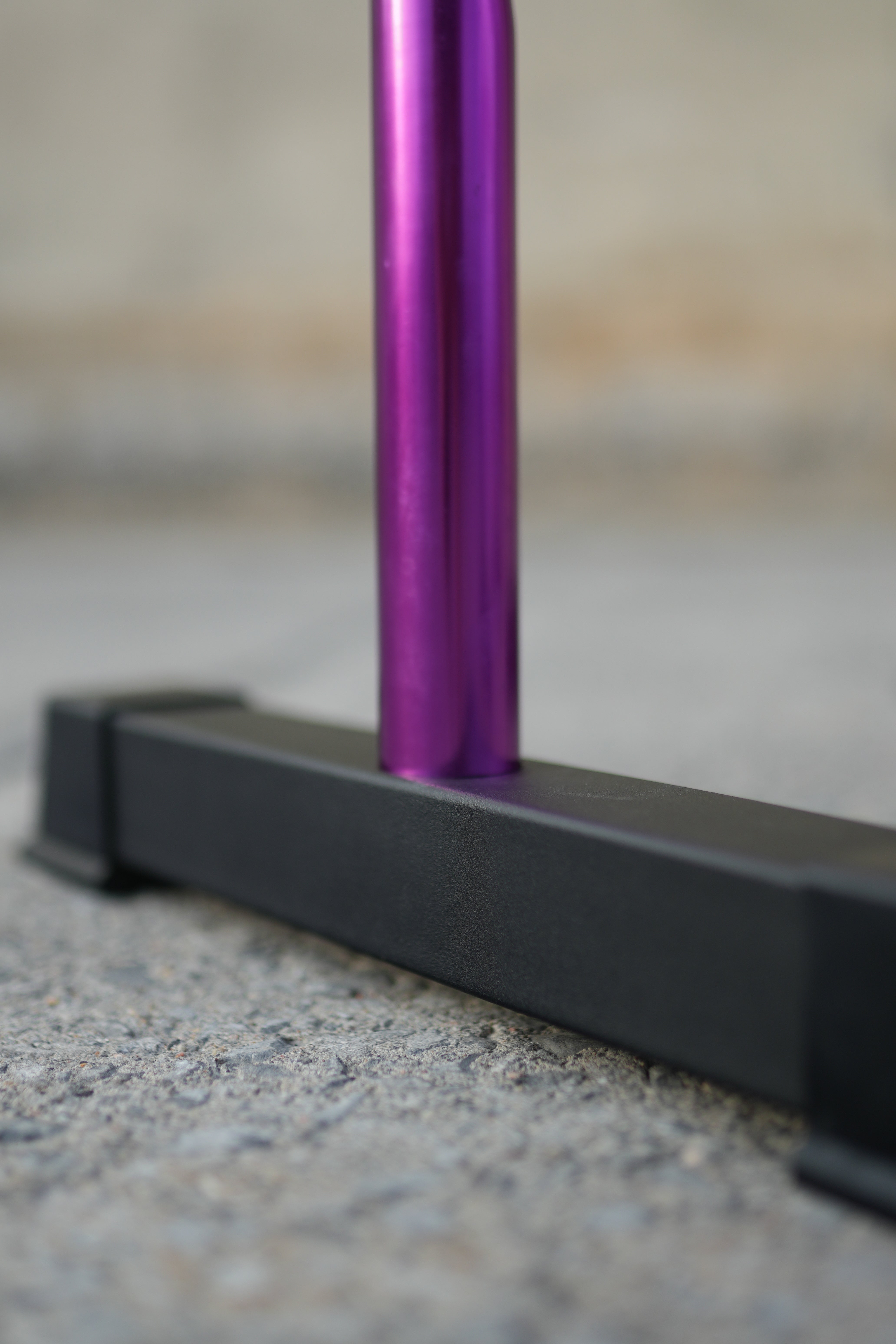 Purple Chrome Parallettes (Lightweight Edition)