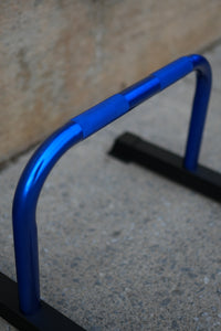 Blue Chrome Parallettes (Lightweight Edition)