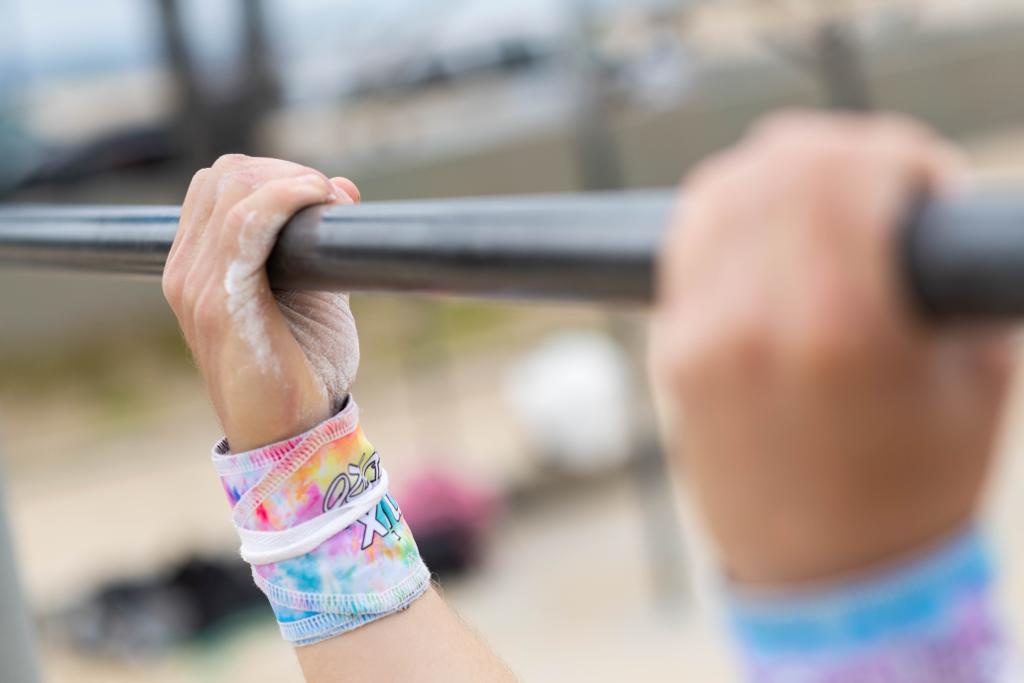 Wrist Wraps - Rainbow Cotton Candy (Tie Dye Edition)