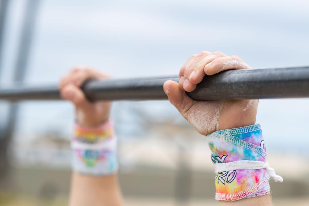 Wrist Wraps - Rainbow Cotton Candy (Tie Dye Edition)