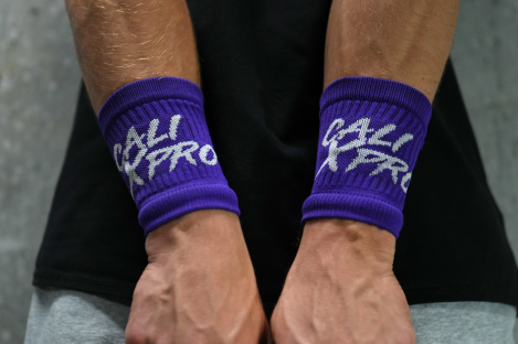 Wrist Bands - Purple Cosmic Grip ( Gravity Edition )