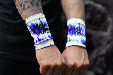 Calisthenix Pro Wrist Bands - Tie Dye Flow