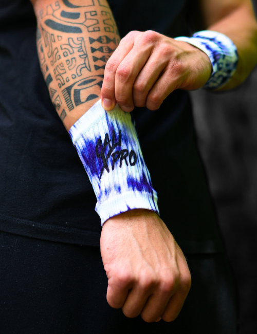 Calisthenix Pro Wrist Bands - Tie Dye Flow