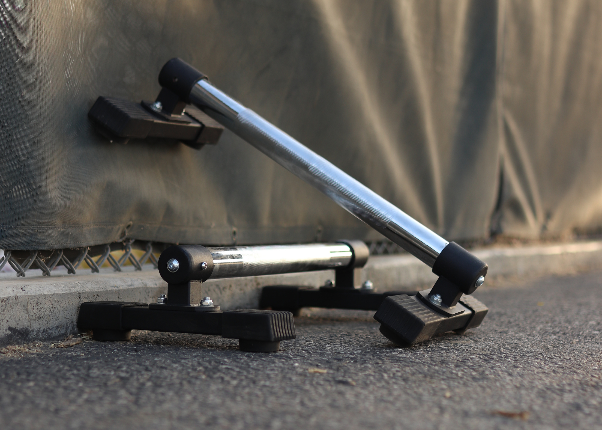 Low Chrome Parallettes (Heavy Duty Edition 2.0)