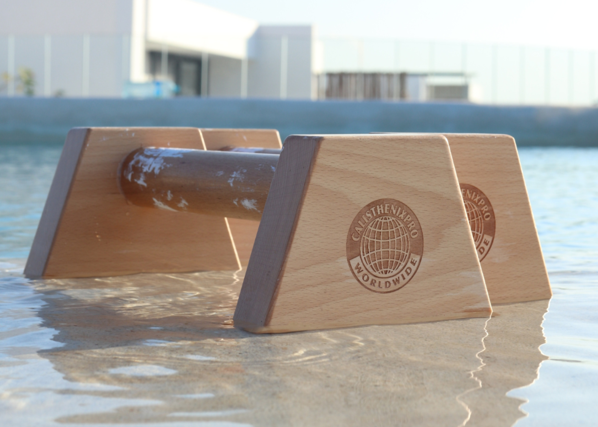 Wooden Parallettes (Travel Edition)