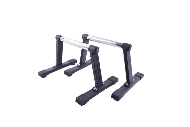 Chrome Parallettes Ultimate Duo Pack Heavy Duty Edition 2.0 Calisthenix pro