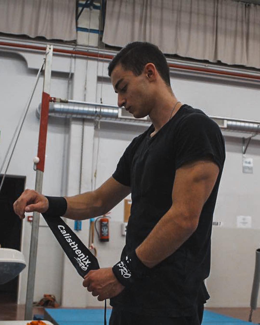 Reflective Wrist Wraps - All Black