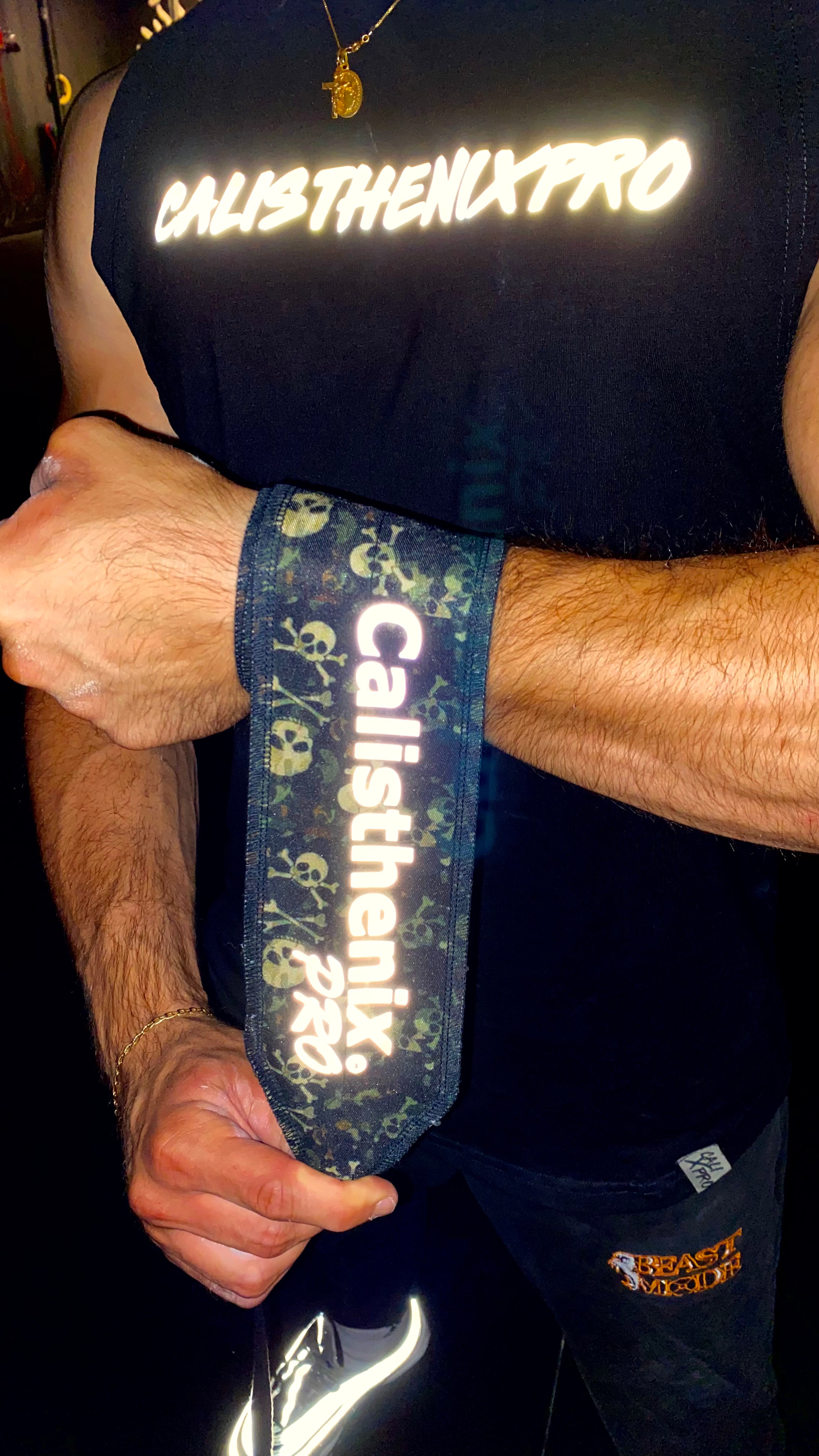 Wrist Wraps - Camo Skulls Graphics (Reflex Edition)