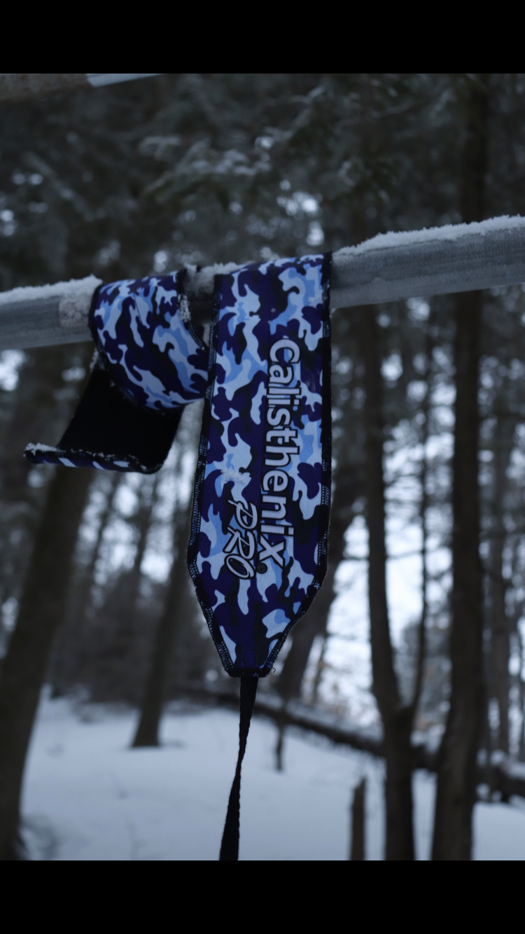 Wrist Wraps -Navy Blue Camo (Army Edition 2.0)