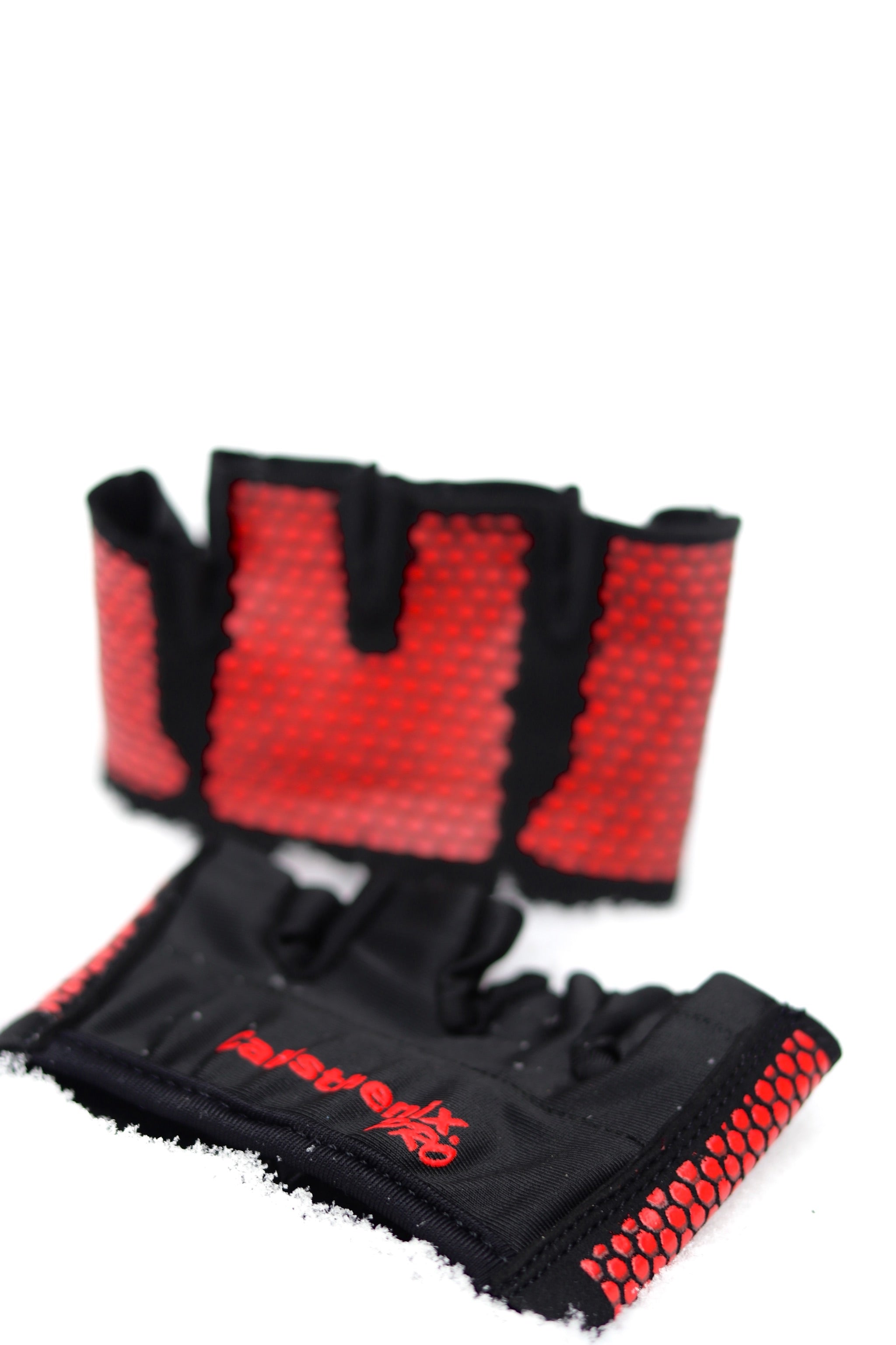 Workout Gloves - Black & Red
