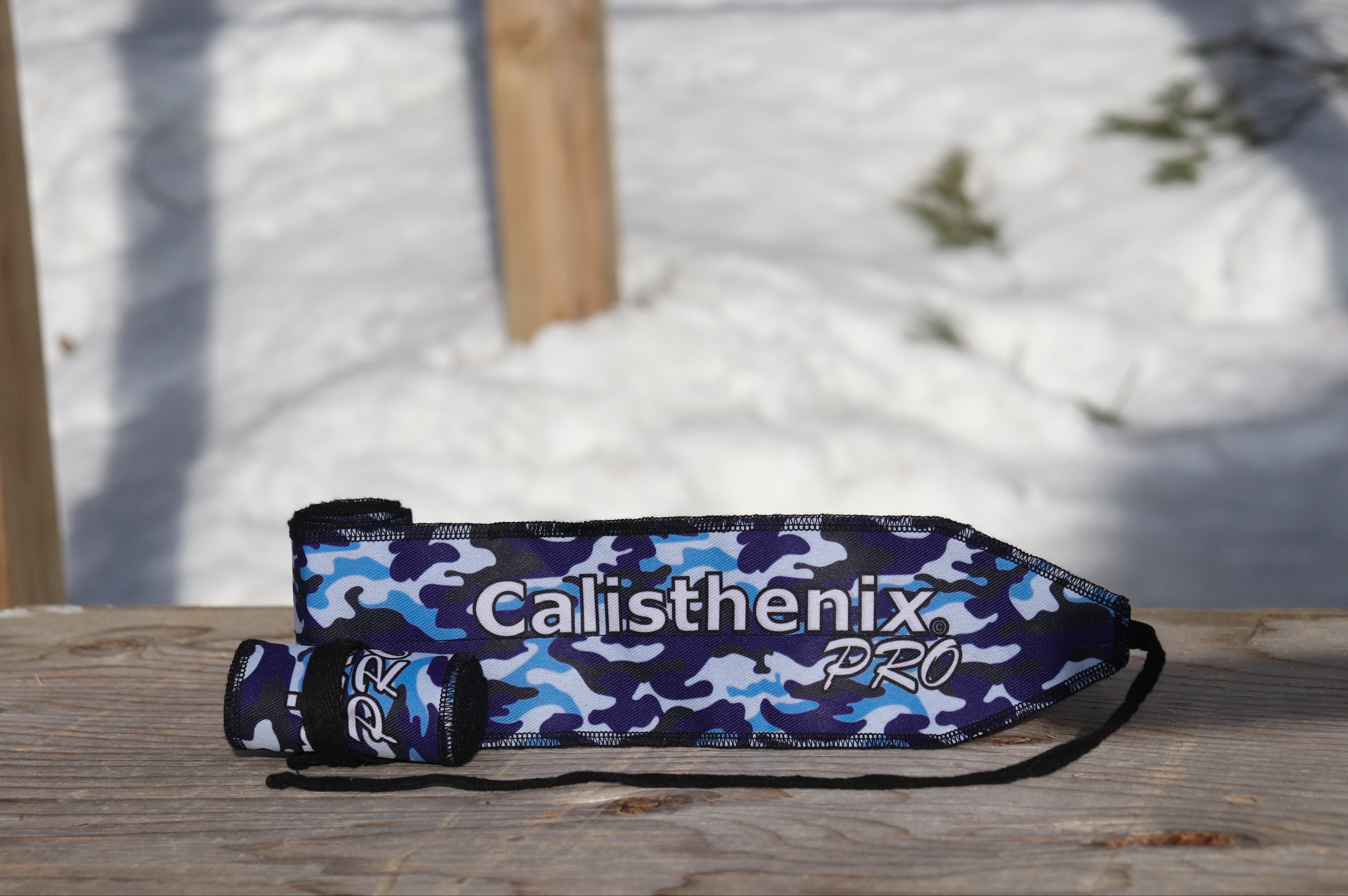 Wrist Wraps -Navy Blue Camo (Army Edition 2.0)