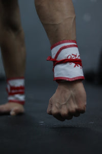Wrist Wraps - White & Red (Classic Edition 2.0)