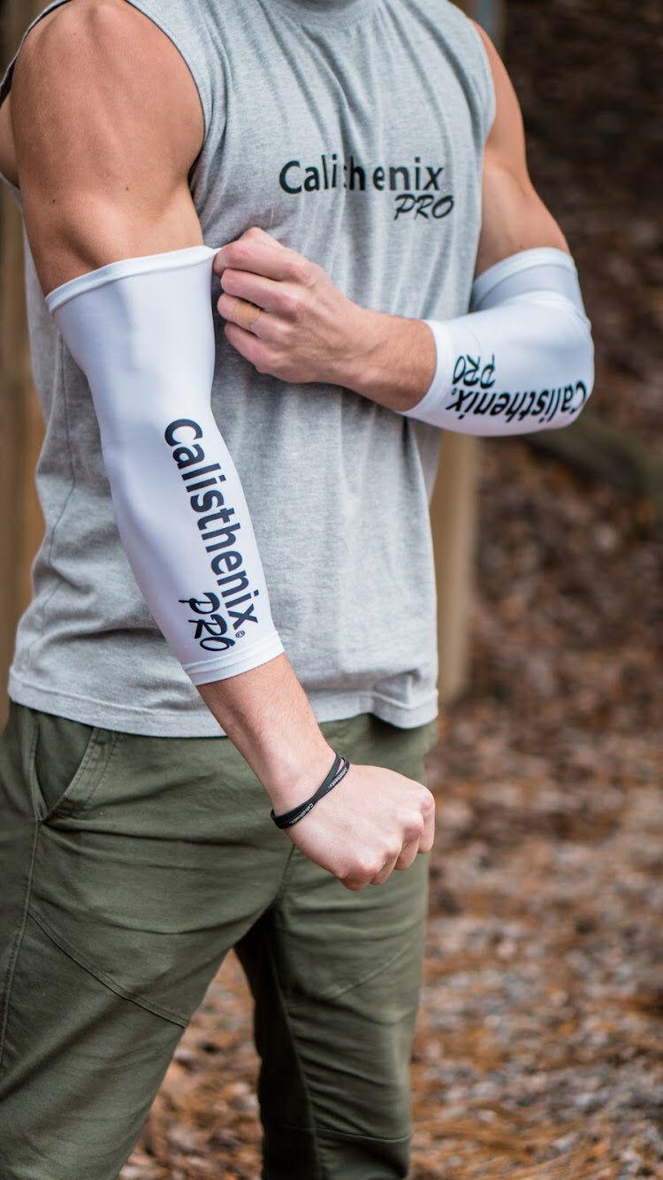 Elbow Sleeves - White